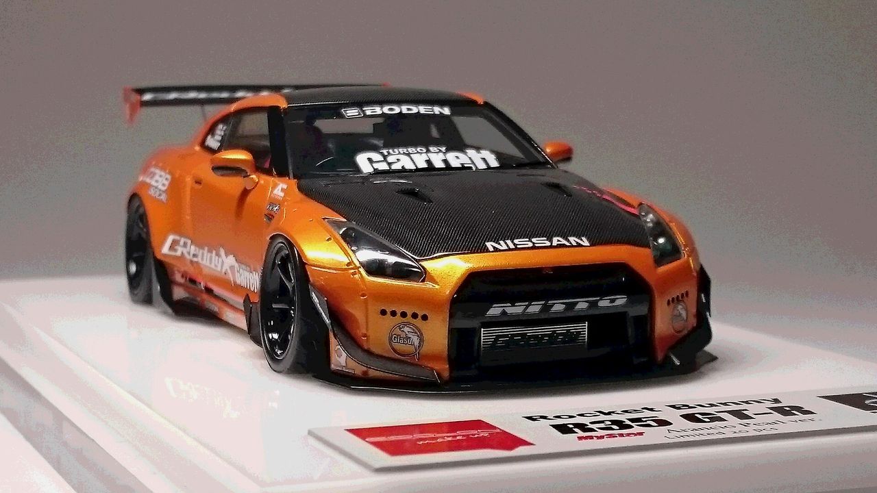 MyStar/EIDOLON1/43RB R35 GT-R Arancio Pearl : ミニカー道中記