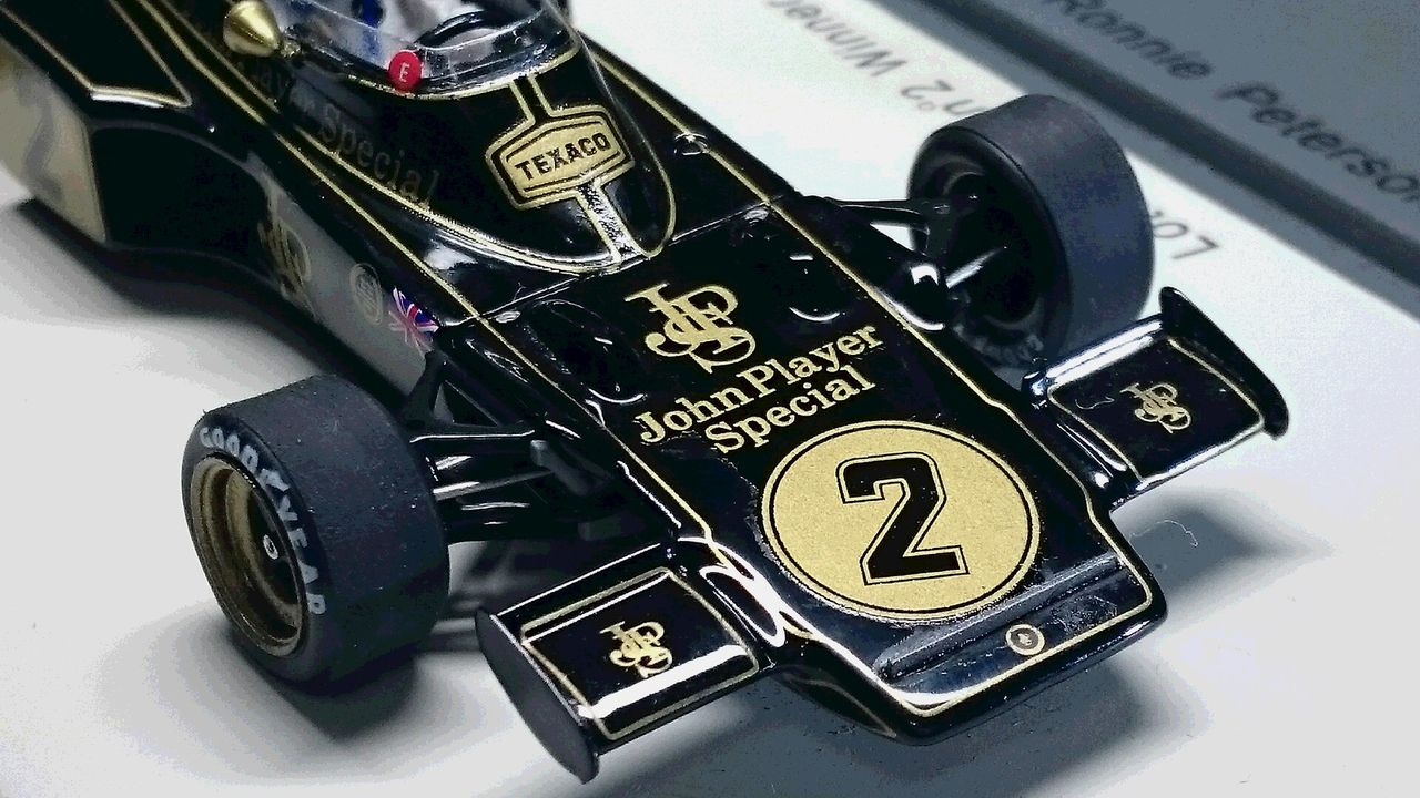 スパーク1/43ロータス72E モナコGP1974 R.ピーターソン スパーク1/43ロータス72E モナコGP1974 R.ピーターソン