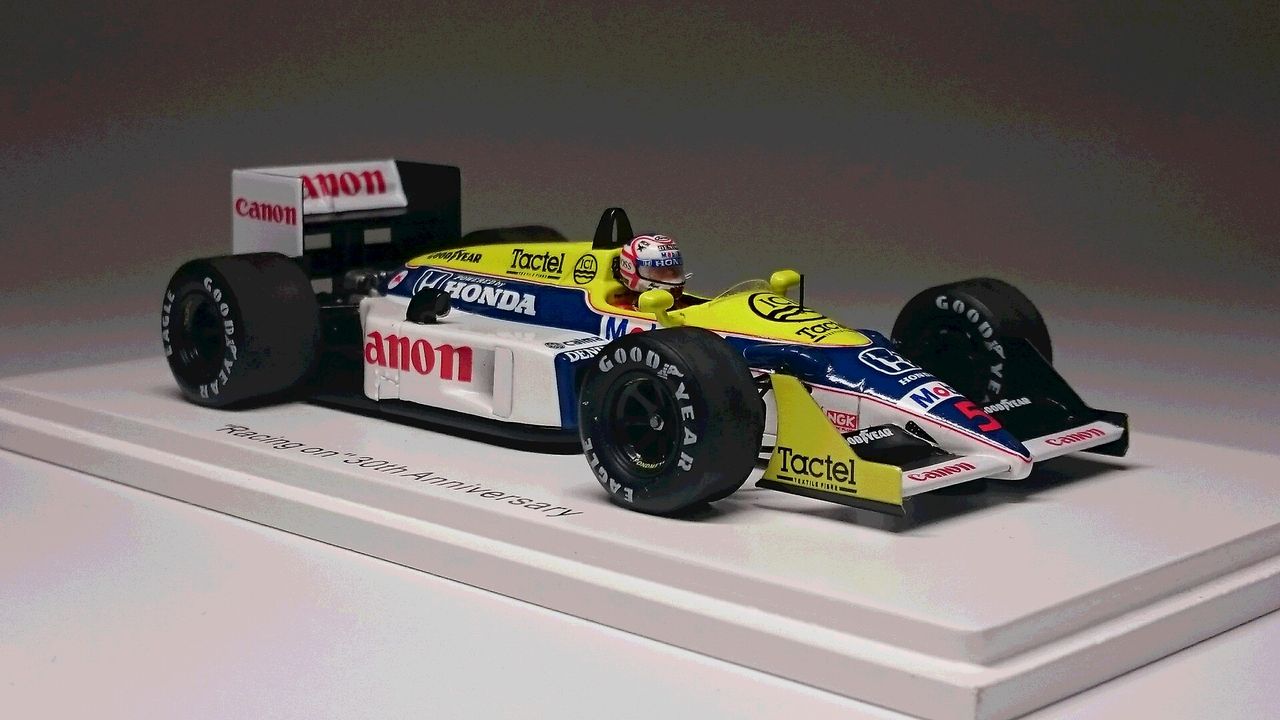 Racing on特注スパーク1/43ウィリアムズFW11 オーストラリアGP N