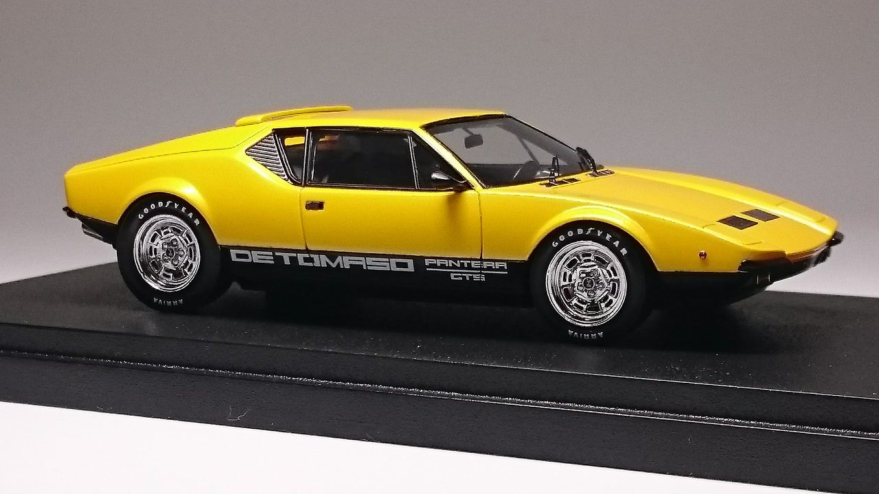 MyStar/Vision1/43デトマソパンテーラGTS1973 Grande Giallo Pearl