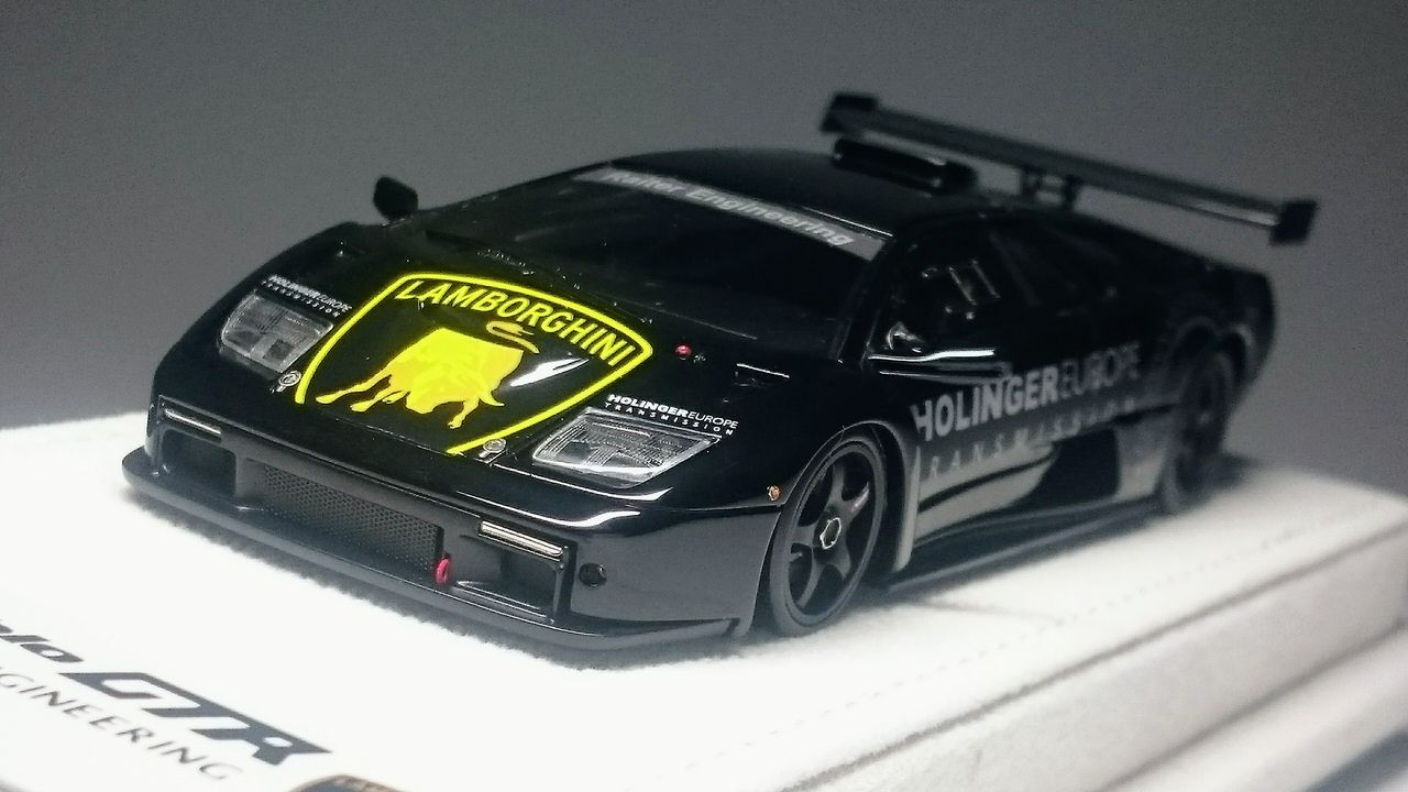 り**様 アイドロン　1/43 ランボルギーニ　ディアブロ　GTR マットブラッ 1/43 メイクアップ/アイドロン EM335E ランボルギーニ