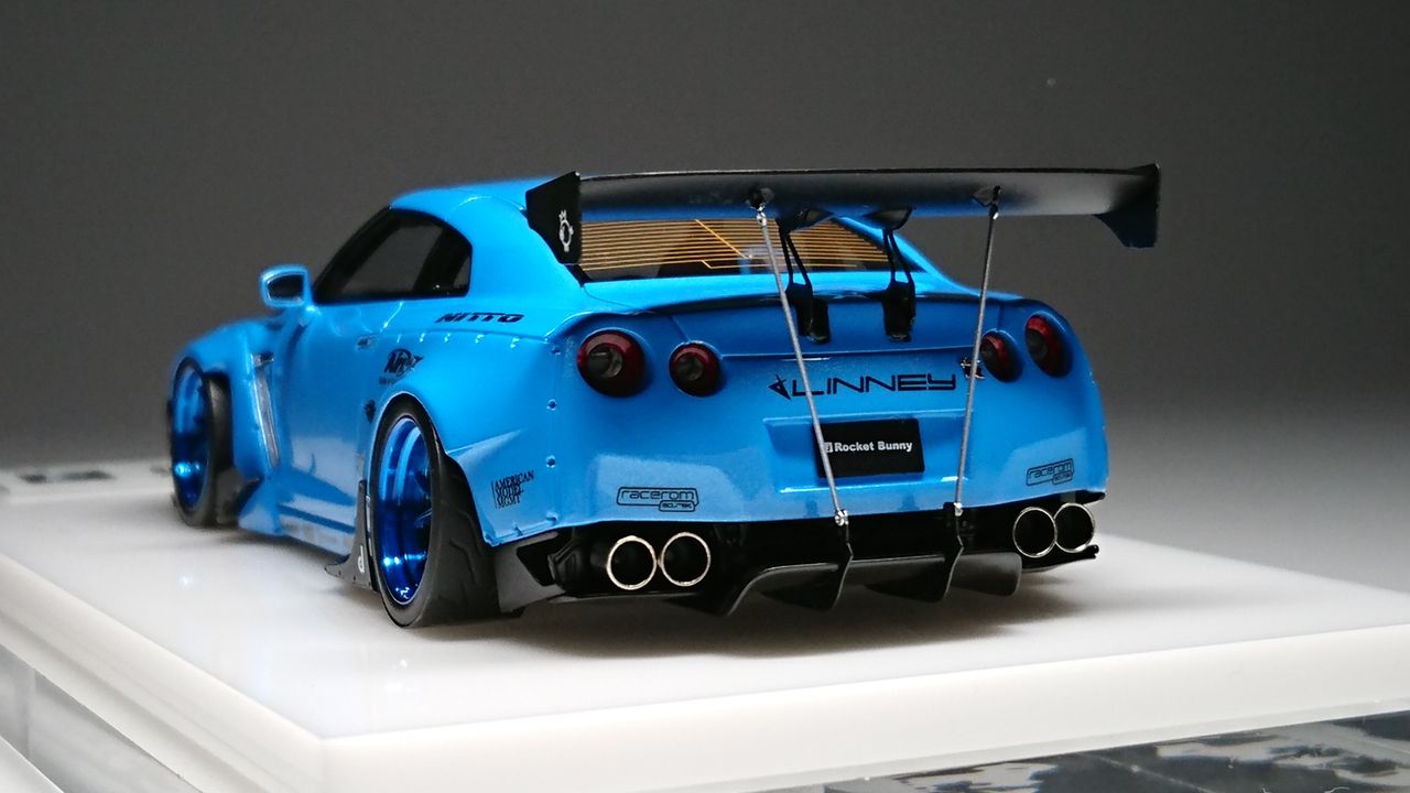 EIDOLON世界限定10台LB☆works R35GT-R ダックT Ver Amazon | EIDOLON 1/43 LB☆WORKS R35 GT-R Duck Tail ver. キャンディ
