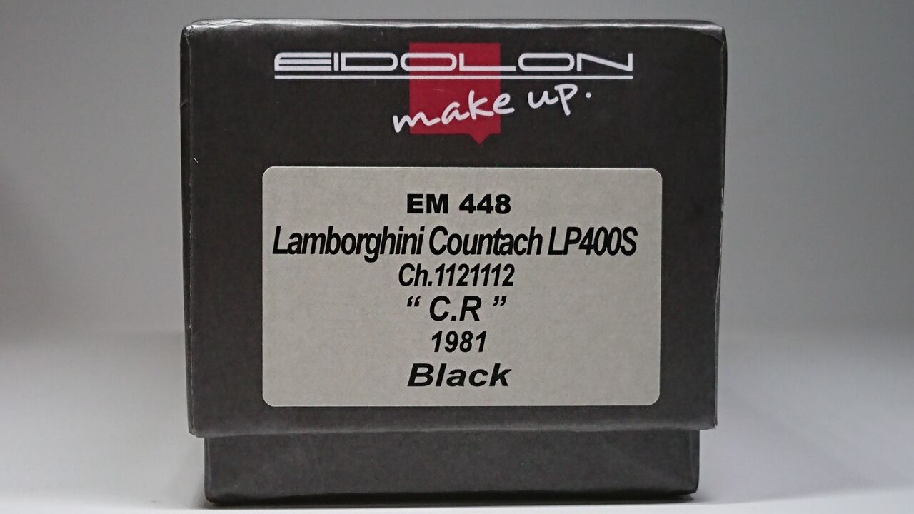 キャノンボール.EIDOLON 1/43 Lamborghini Countach LP400S キャノンボール.EIDOLON 1/43 Lamborghini Countach LP400S