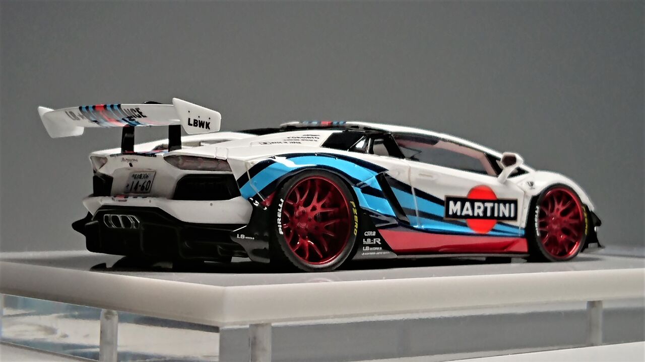 拍手もん.Fuelme 1/43 Lamborghini LB-R WORKS Limited 50/N12