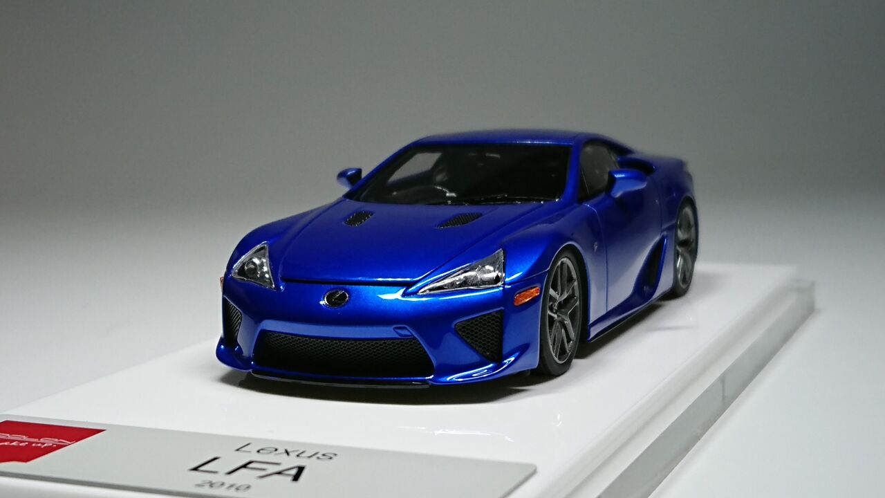 LFAミニカー インゴット 初期ロット25台「レクサスLFA」がリアルに
