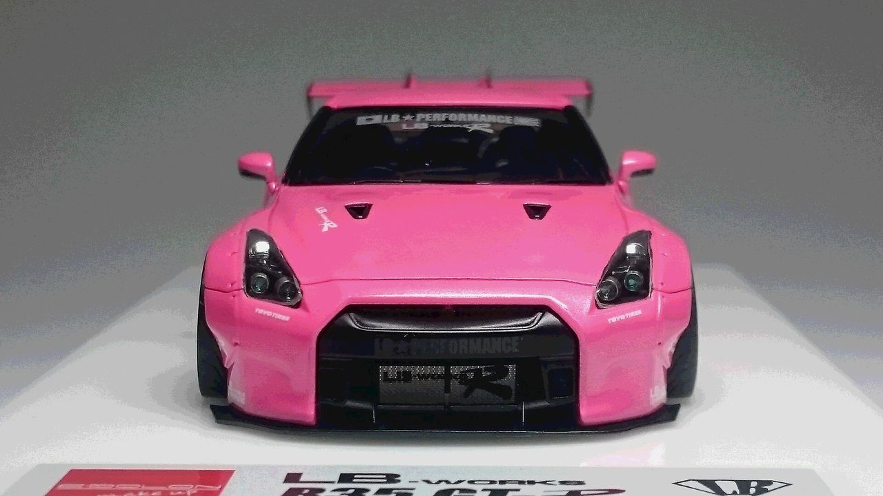 Eidolon×MyStar1/43 HCC EXCLUSIVE LB☆WORKS R35 GT-R Corona Rossa