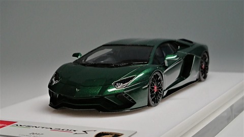 60台限定 メイクアップ 1/43 aventador 2017