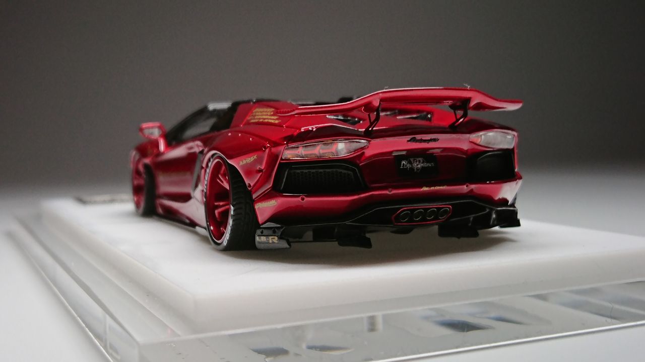 M.S.1/43アヴェンタドールロードスターLB★PERFORMANCE なんか良くなってませんか.M.S 1/43 LB☆PERFORMANCE