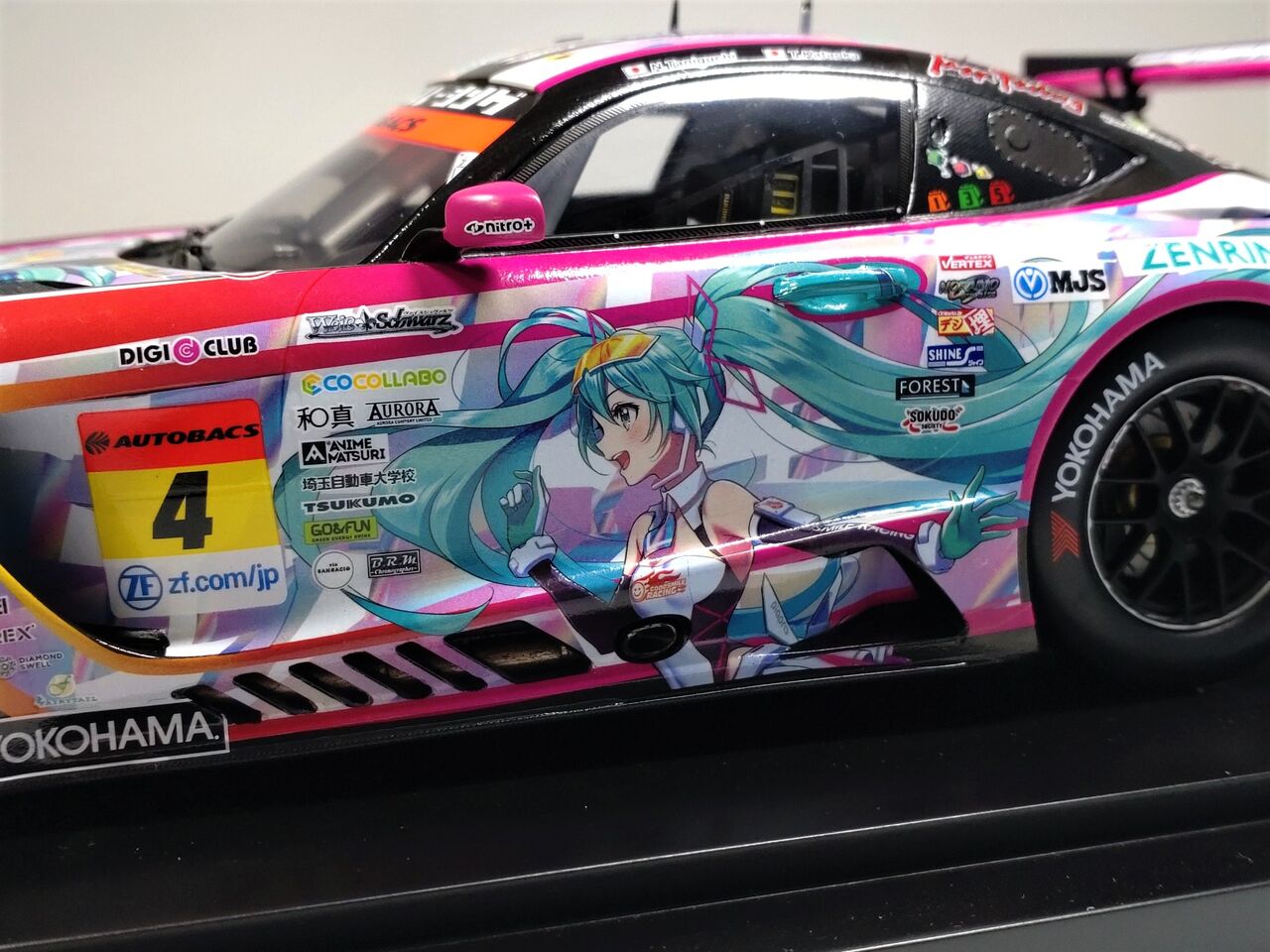 5月ラスト納車..GSR特注 Spark 1/18 Goodsmile Hatsune Miku 5月ラスト納車..GSR特注 Spark 1/18 Goodsmile Hatsune Miku