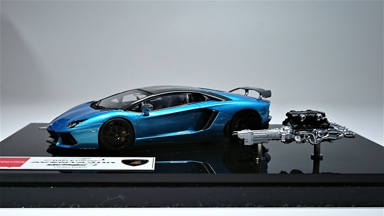 何が目的..EIDOLON COLLECTION 1/43 OAKLEY DESIGN LAMBORGHINI