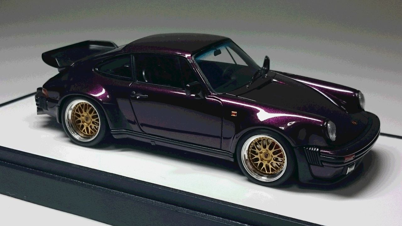 Vision1/43ポルシェ930ターボ1988 メタリックパープル : ミニカー道中記