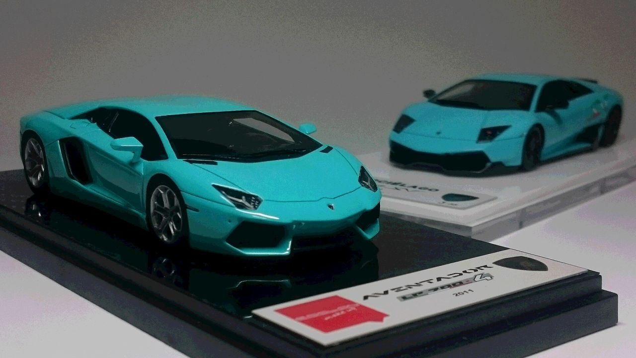 Eidolon 1/43 LAMBORGHINI AVENTADOR LP700-4 Mint Green