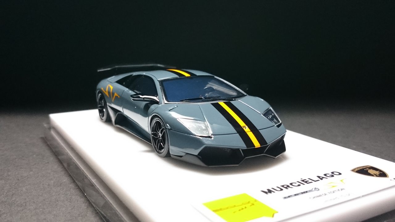 アイドロン 1/43 ランボルギーニ ムルシエラゴ LP670-4 SV 2009