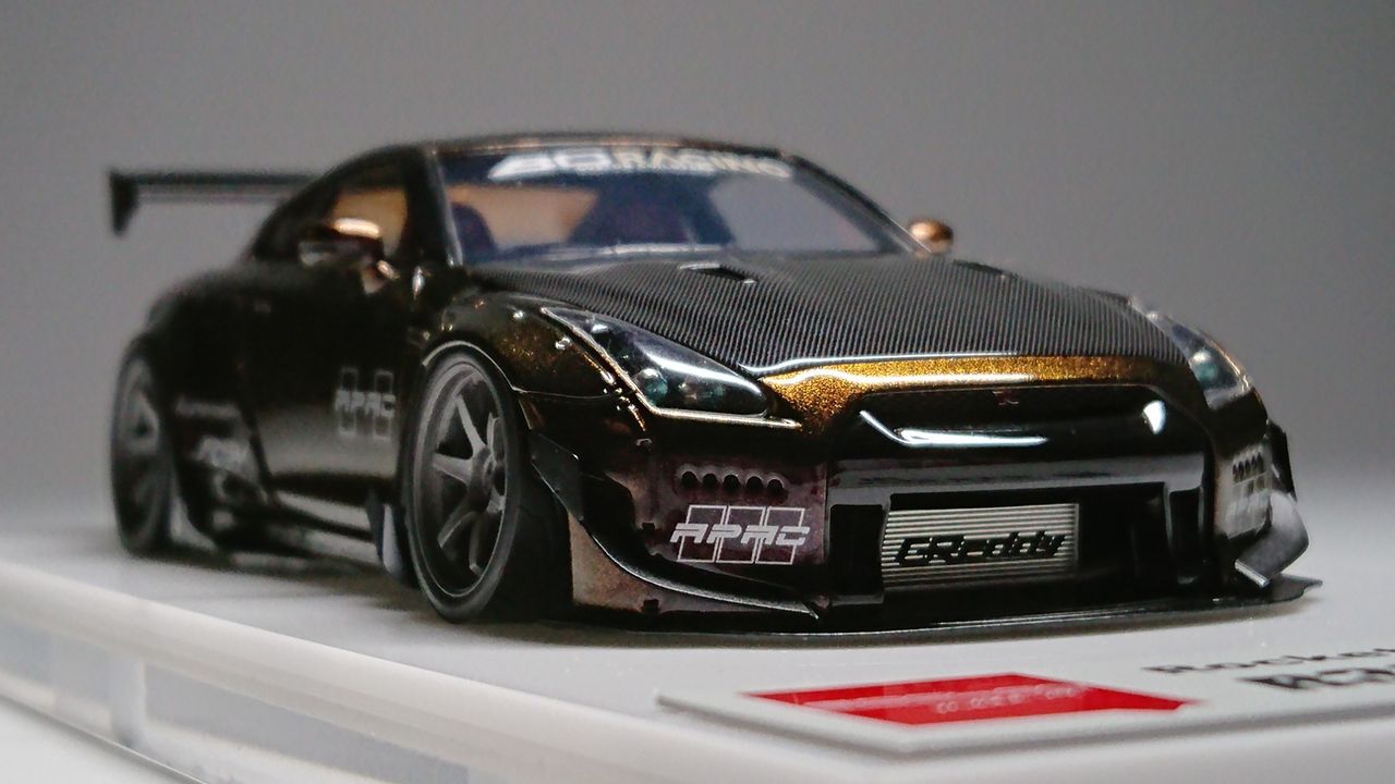 1/43ミニカー　アイドロン　Rocket Bunny GT-R 　マットグレー 1/43ミニカー アイドロン Rocket Bunny GT-R マットグレー 1/43