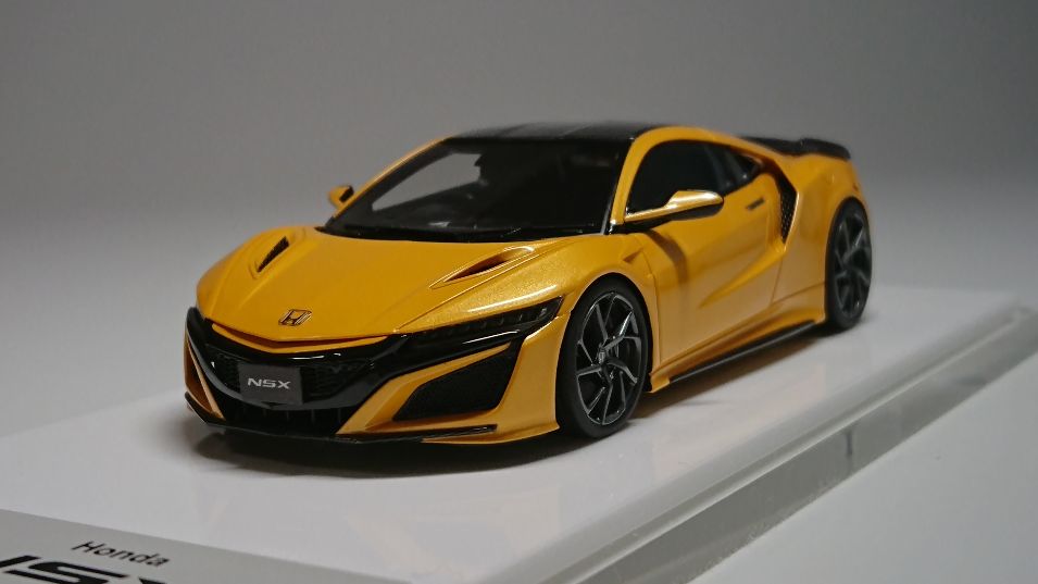たまには.EIDOLON 1/43 HONDA NSX 2020 Pearl Yellow Limited たまには.EIDOLON 1/43 HONDA NSX 2020 Pearl Yellow Limited