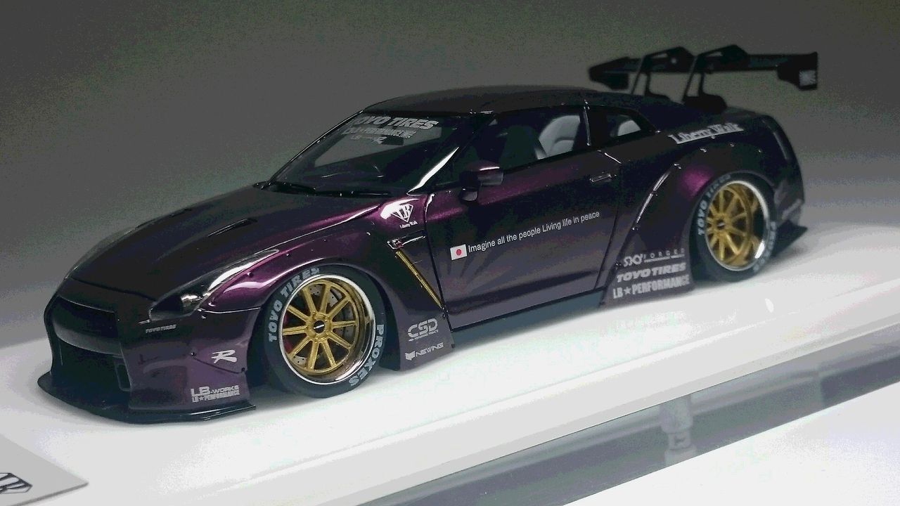 Eidolon×MyStar1/43 HCC EXCLUSIVE LB☆WORKS R35 GT-R Corona Rossa