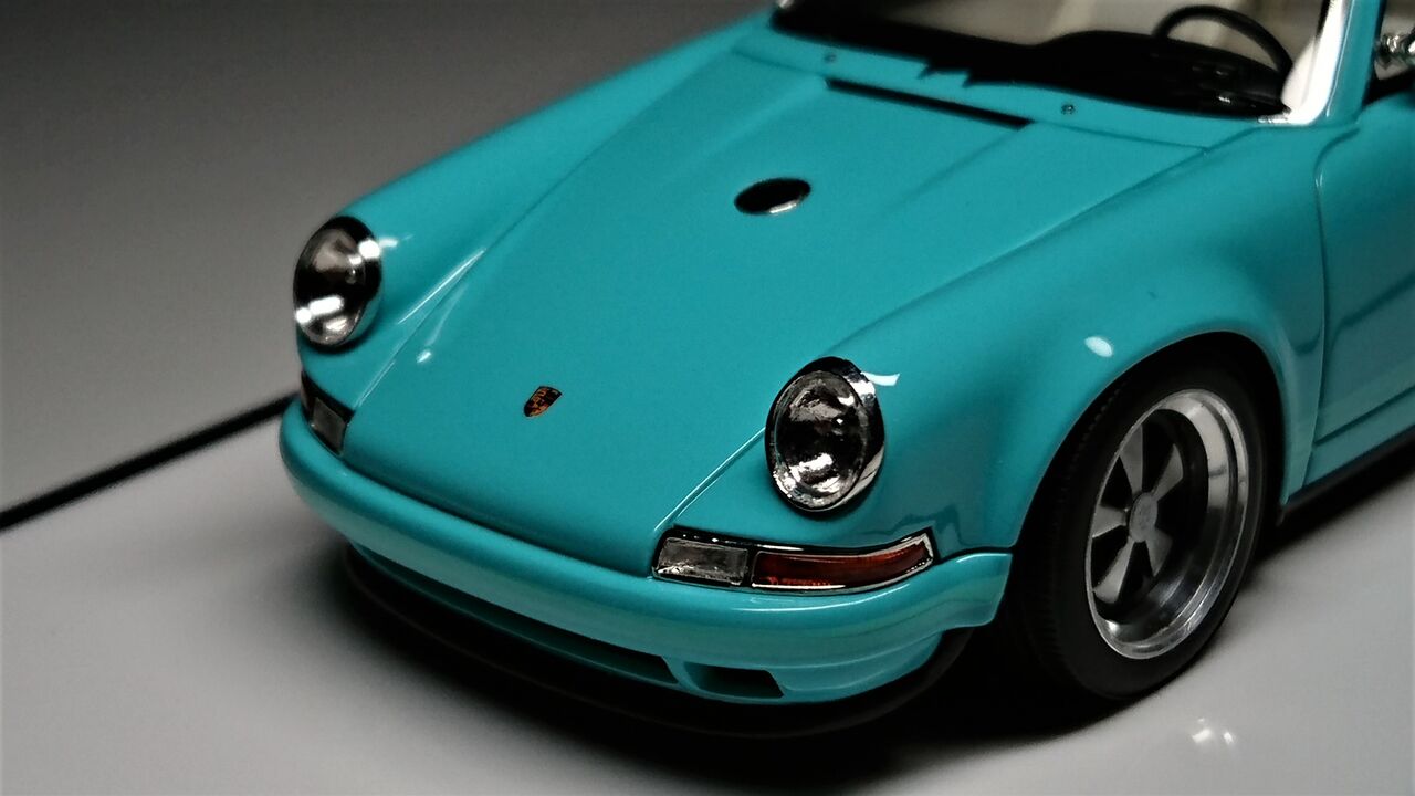 ライトなシンガー911！ Vision 1/43 Singer 911(964) Targa Mint