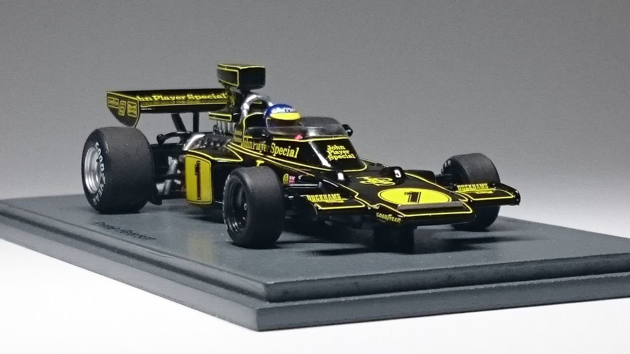 スパーク1/43ロータス72E モナコGP1974 R.ピーターソン