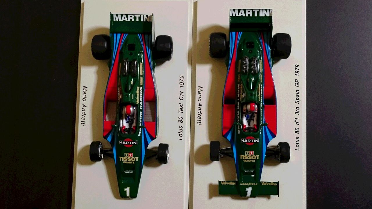 ロータスの珍車！スパーク1/43ロータス80テストカー : ミニカー