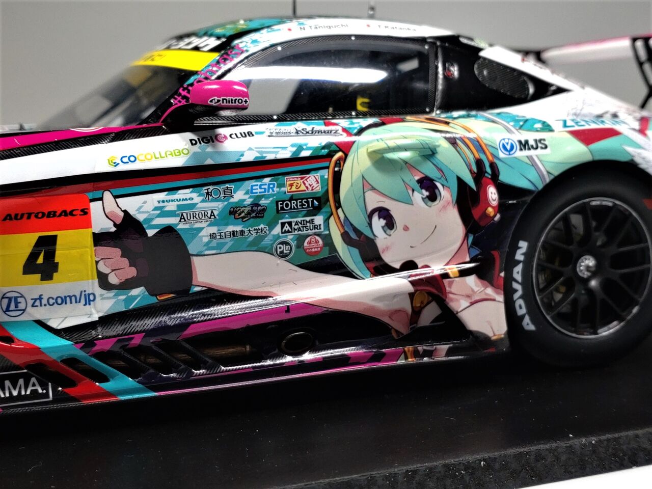 予定外の納車.GSR特注 SPARK 1/18 Goodsmile Hatsune Miku AMG 2020