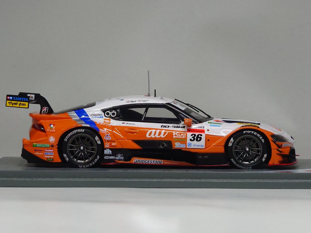 忘れた頃に..Spark 1/43 au TOM'S GR Supra No.36 TGR TEAM