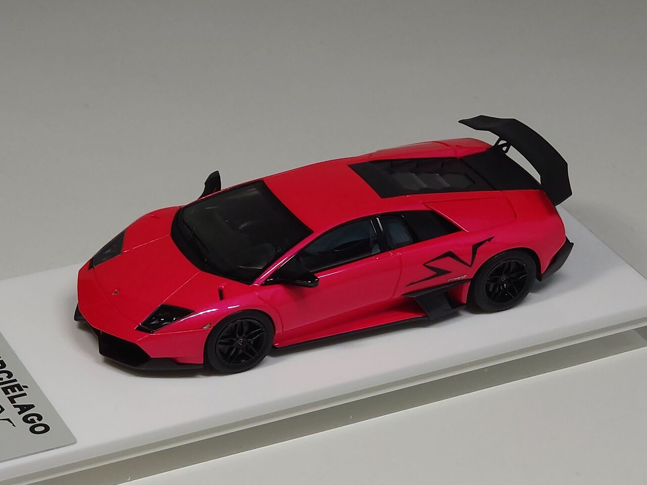レッドやけどピンク.EIDOLON 1/43 Lamborghini Murcielago LP670-4
