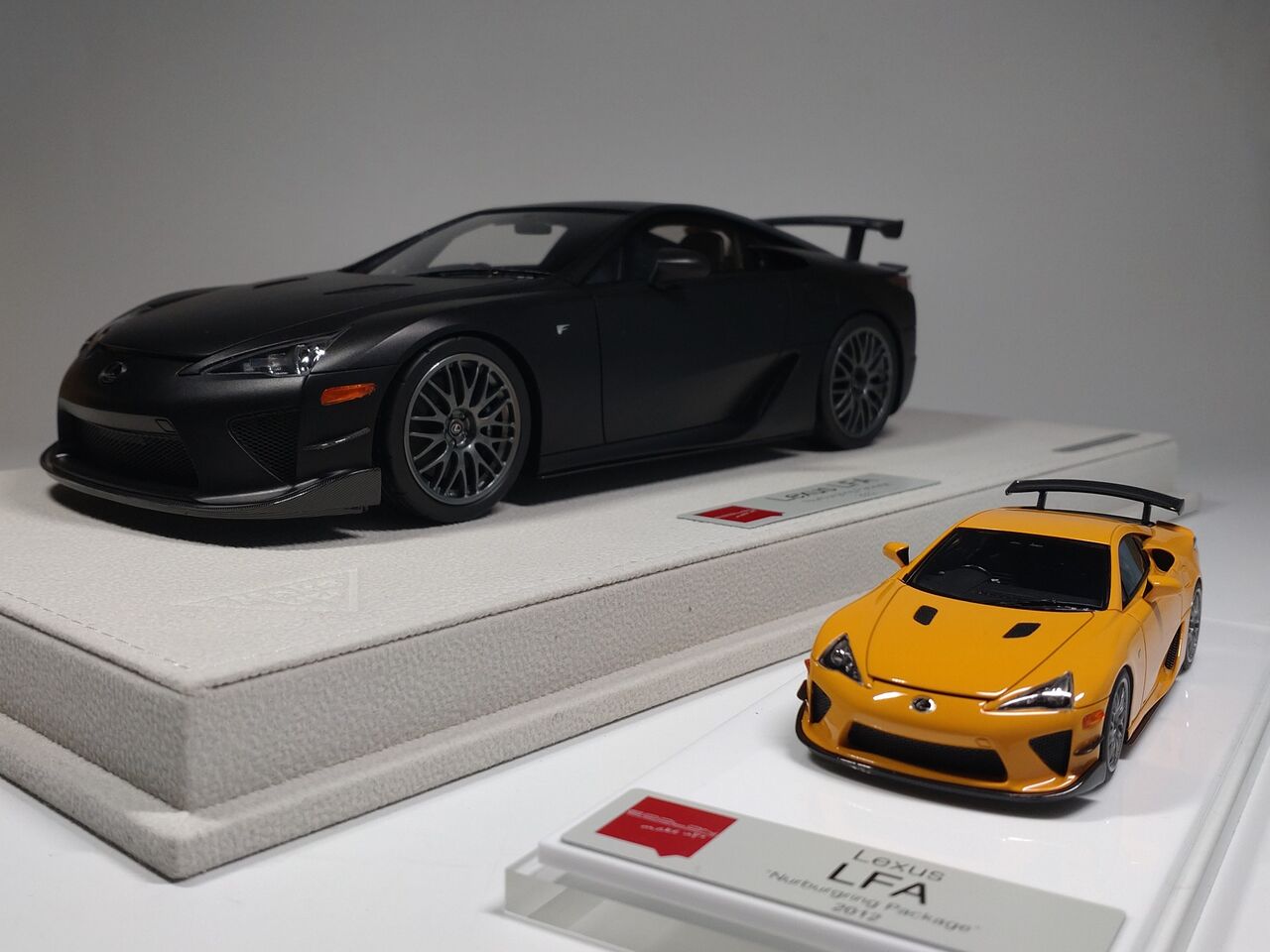 EIDOLON 1/18 Lexus LFA Nurburgring Packge 2012 Matte Black Limited