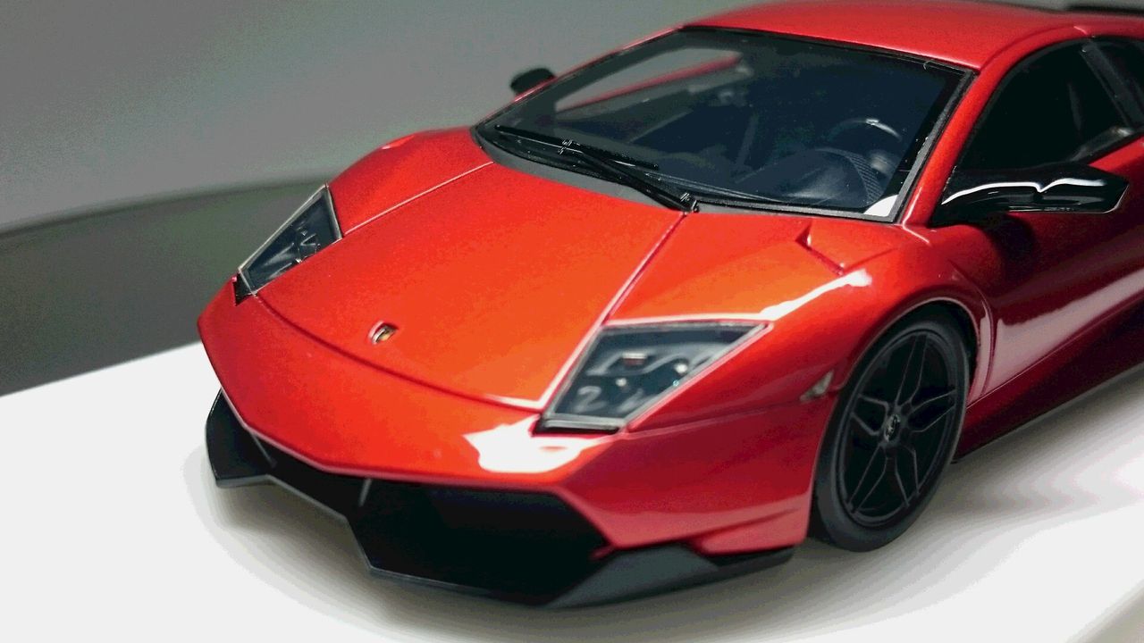 Eidolon1/43Lamborghini Murcielago LP670-4 SV Duck tail 2009 Candy