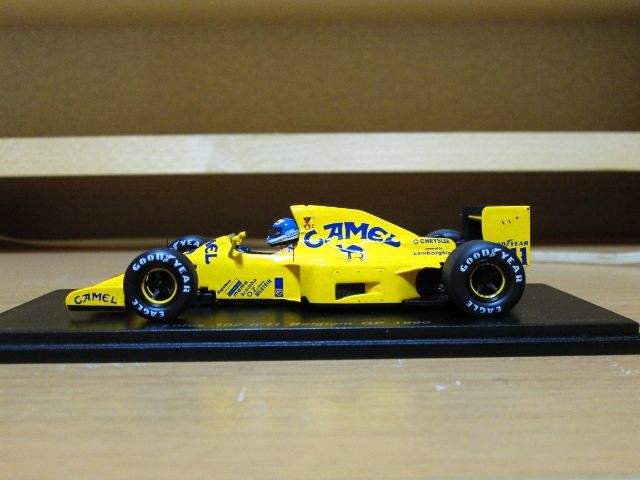 Amazon | 1/43 ロータス 102 J.ハーバート JAPANESE GP キャメル