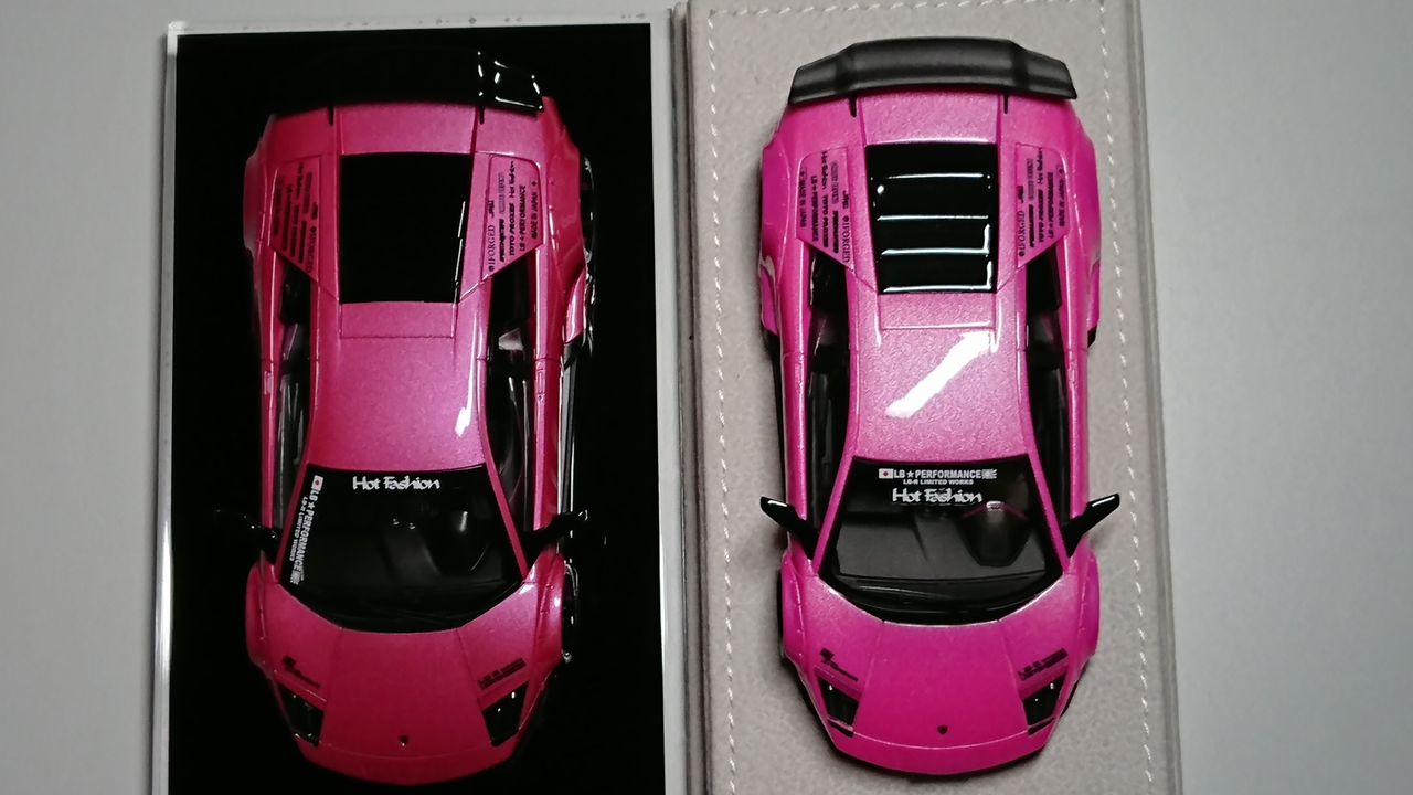 本家VS新興メーカー！ Fuelme Models 1/43 LB☆PERFORMANCE