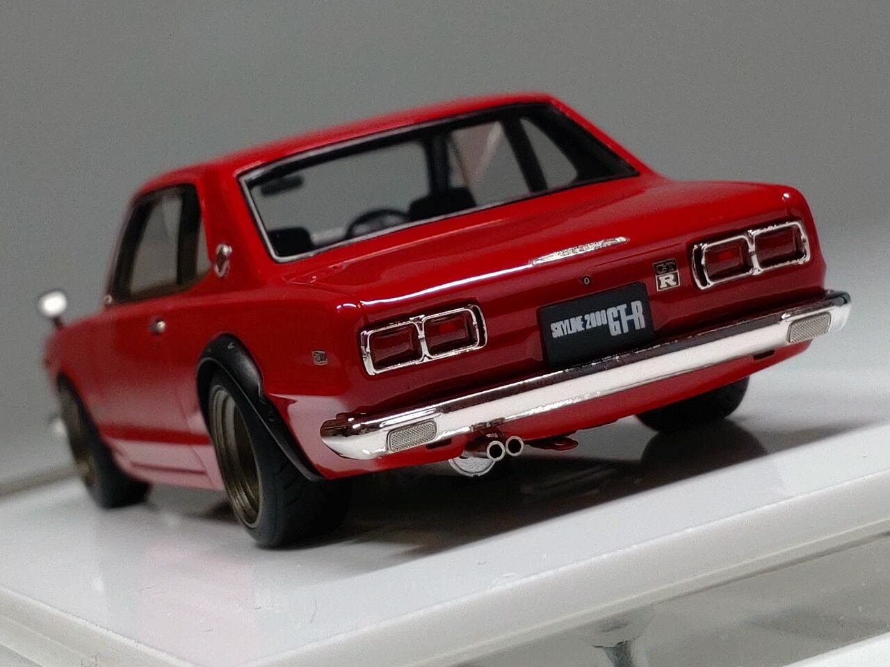 Vision  NISSAN SKYLINE  GT RKPGC Red : ミニカー道中記