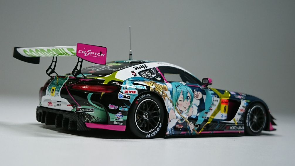 絶版SPARK 1/43 初音ミク × GSRポルシェ スーパーGT 2010第5戦