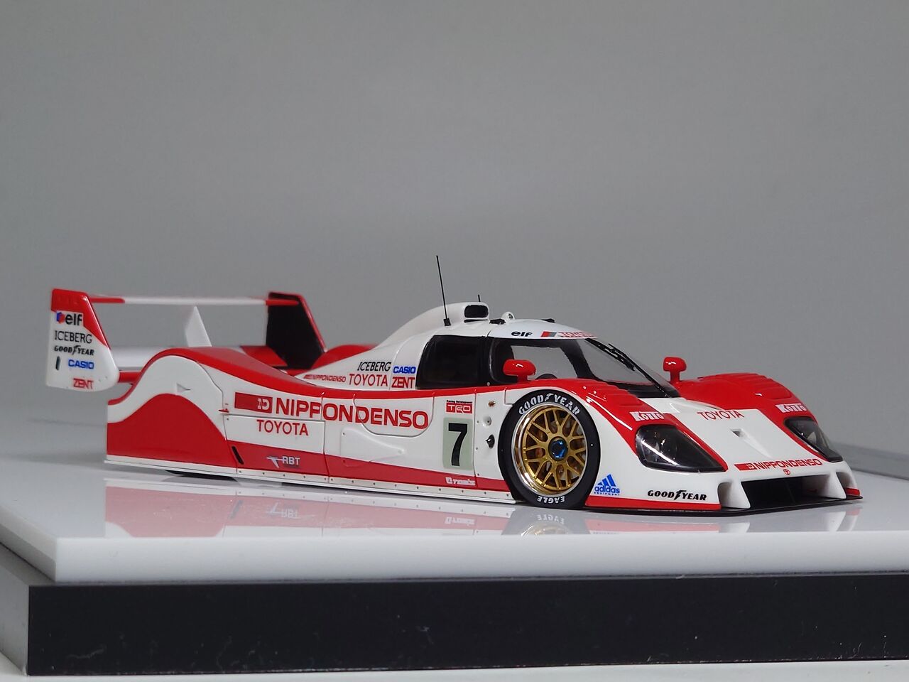 VISION 1/43 トヨタ TS010 トムス 日本デンソー 1992 ルマン24H