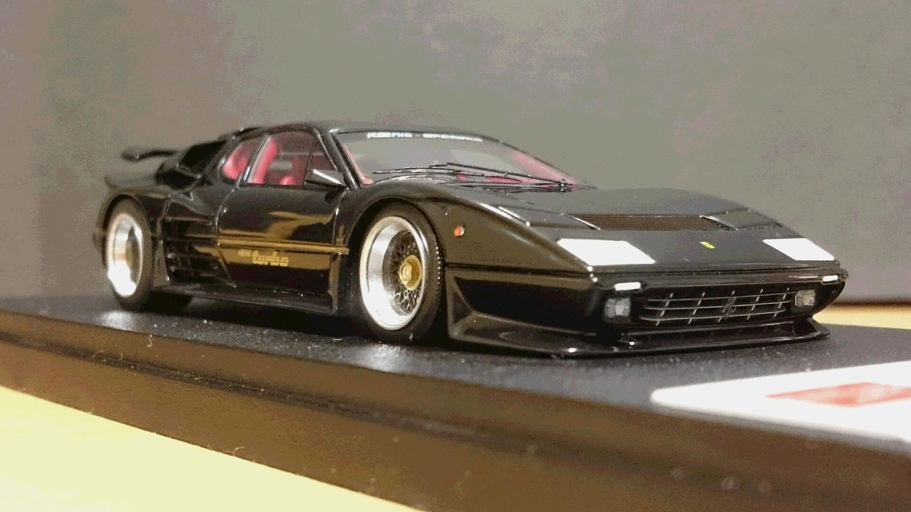 アイドロン　ケーニッヒ512BBi　ツインターボ　BBSホイール仕様 1/43 アイドロン ケーニッヒ フェラーリ テスタロッサ ツイン