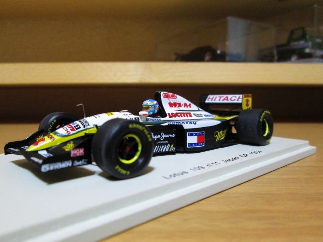 1/43 ロータス 109 No.12 ベルギーGP 1994 ミニカー - メルカリ