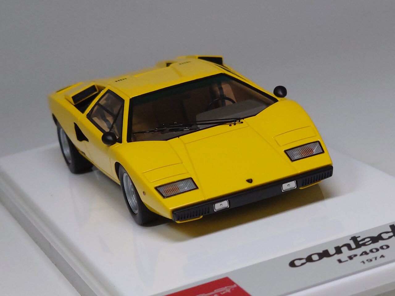 2度目の納車..EIDOLON 1/43 Lamborghini Countach LP400 1974