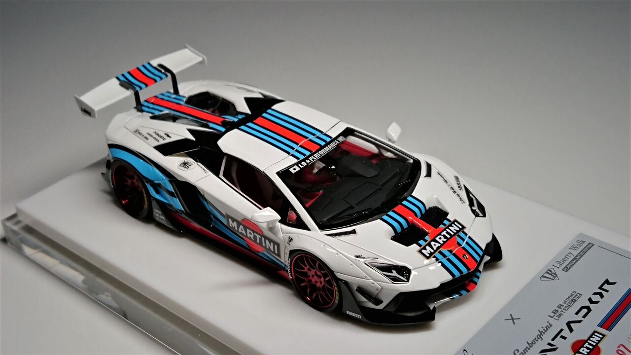 拍手もん.Fuelme 1/43 Lamborghini LB-R WORKS Limited 50/N12