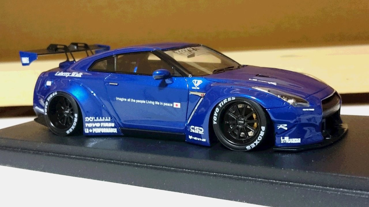 143 アイドロン メイクアップ liberty Walk LB WORKS R35 GT-R