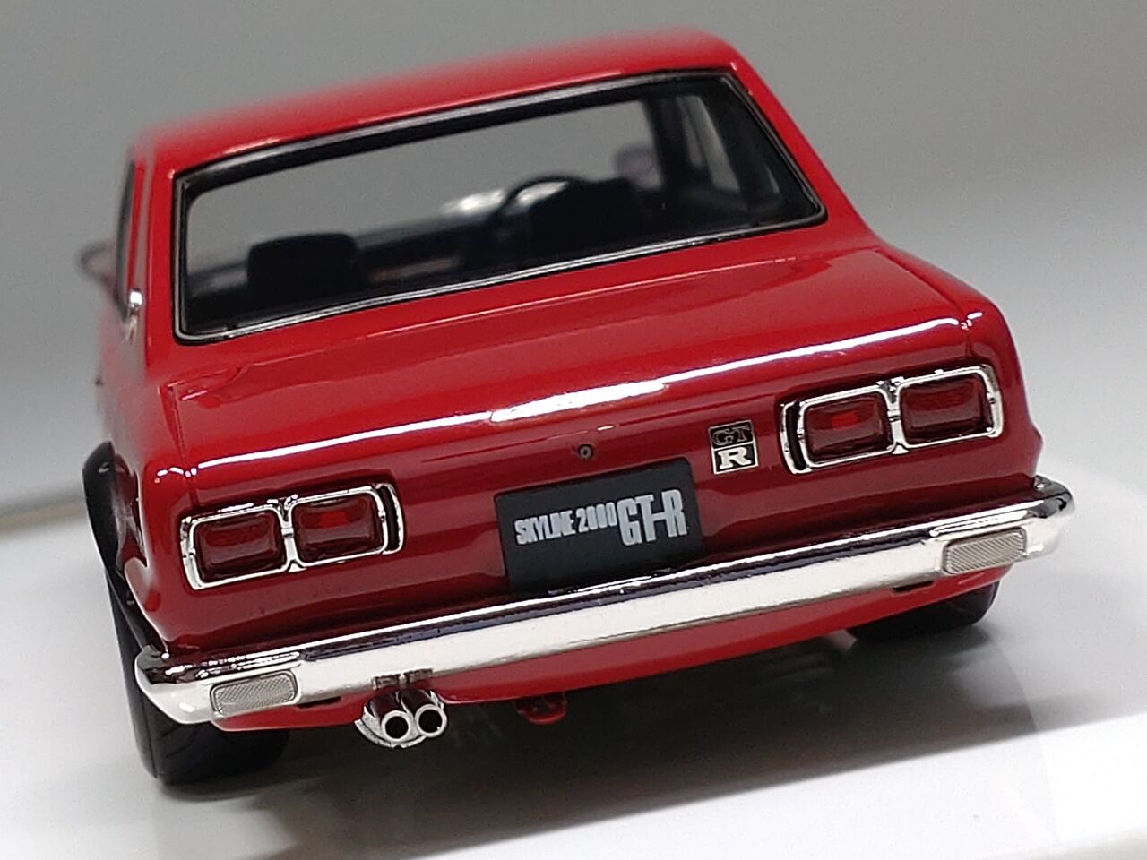 Vision 1/43 NISSAN SKYLINE 2000 GT-R(KPGC10）1971 Red