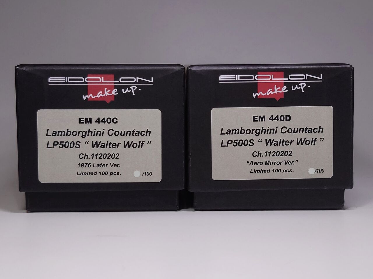 2台のユニークなウルフ2号..EIDOLON 1/43 Lamborghini 2台のユニークなウルフ2号..EIDOLON 1/43 Lamborghini