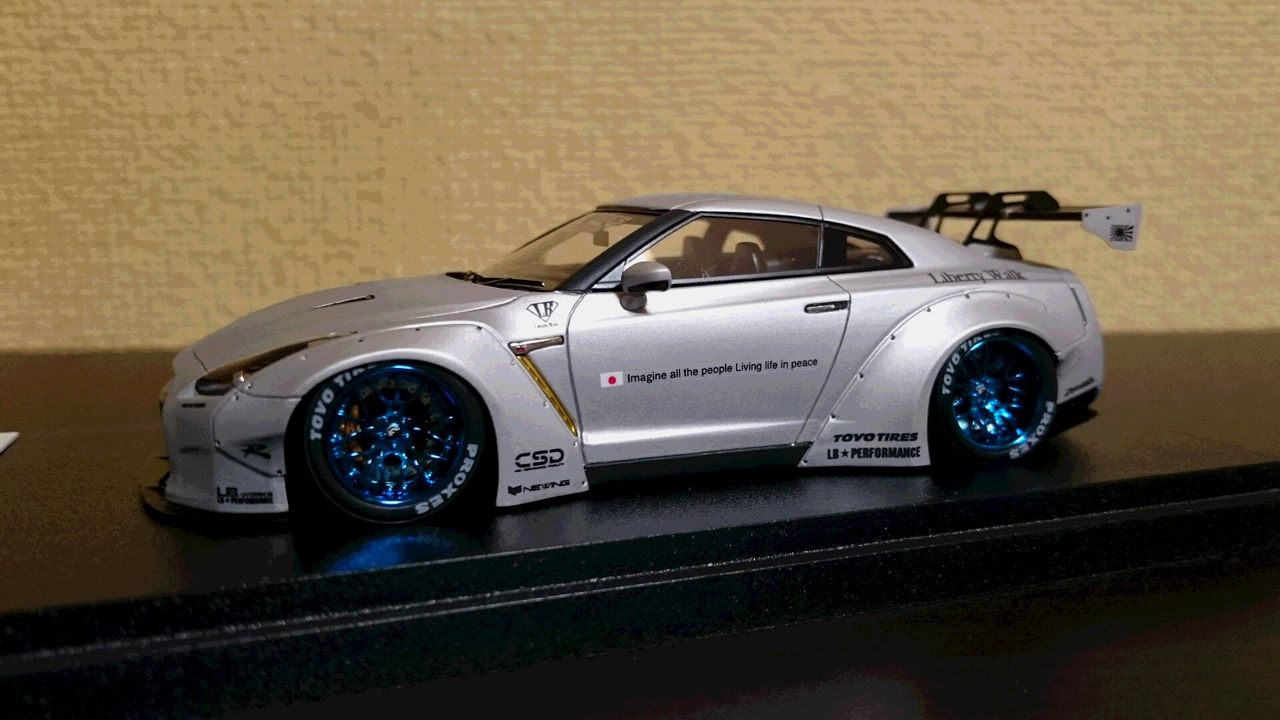 25台のアイドロンLB R35 GT-R : ミニカー道中記