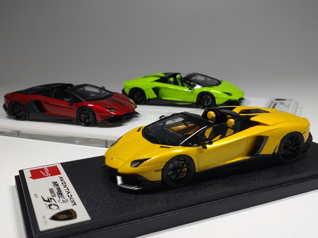 おかえりなさいpart 2 EIDOLON 1/43 LAMBORGHINI AVENTADOR