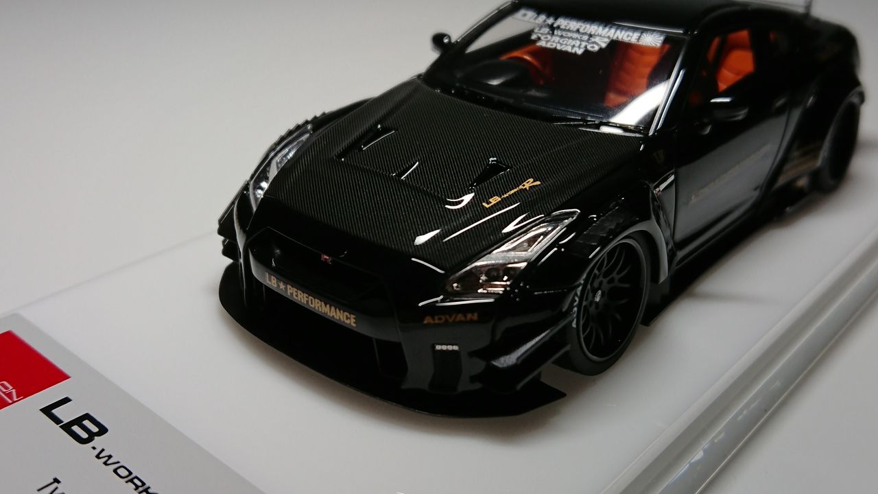 また沼るの 笑 Eidolon 1 43 Lb Works R35 Gt R Type Black Limited 30 Pcs ミニカー道中記