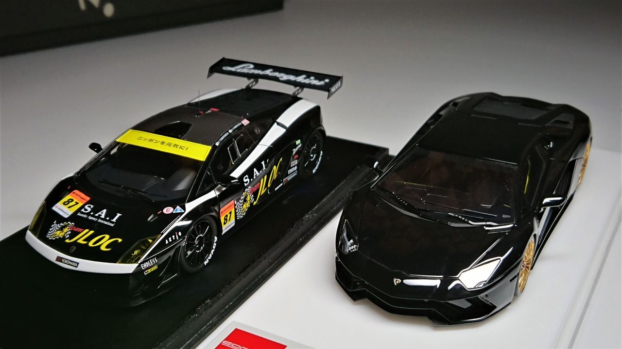 EBBRO×EIDOLON 1/43 ManePa LAMBORGHINI GT3 SUPER GT300 2012 EBBRO×EIDOLON 1/43 ManePa LAMBORGHINI GT3 SUPER GT300 2012