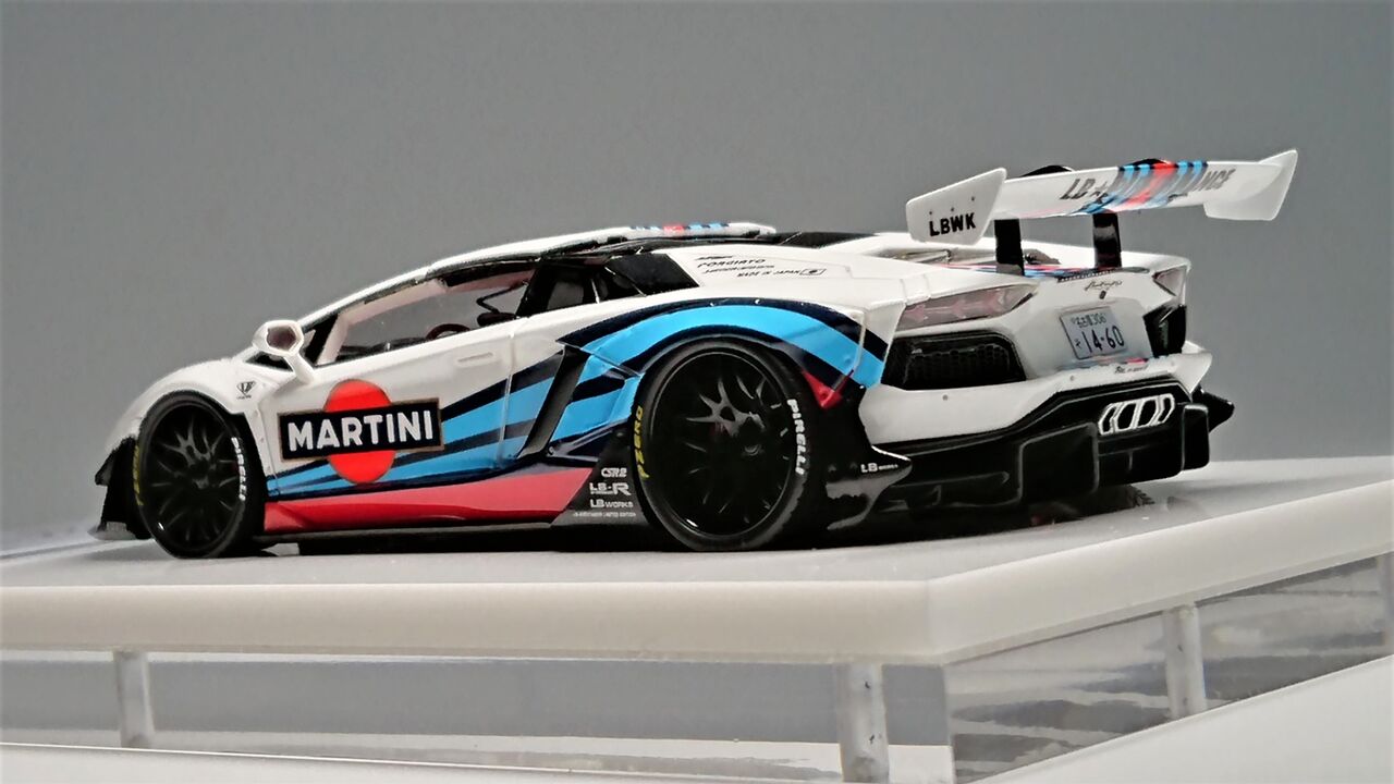 拍手もん.Fuelme 1/43 Lamborghini LB-R WORKS Limited 50/N12
