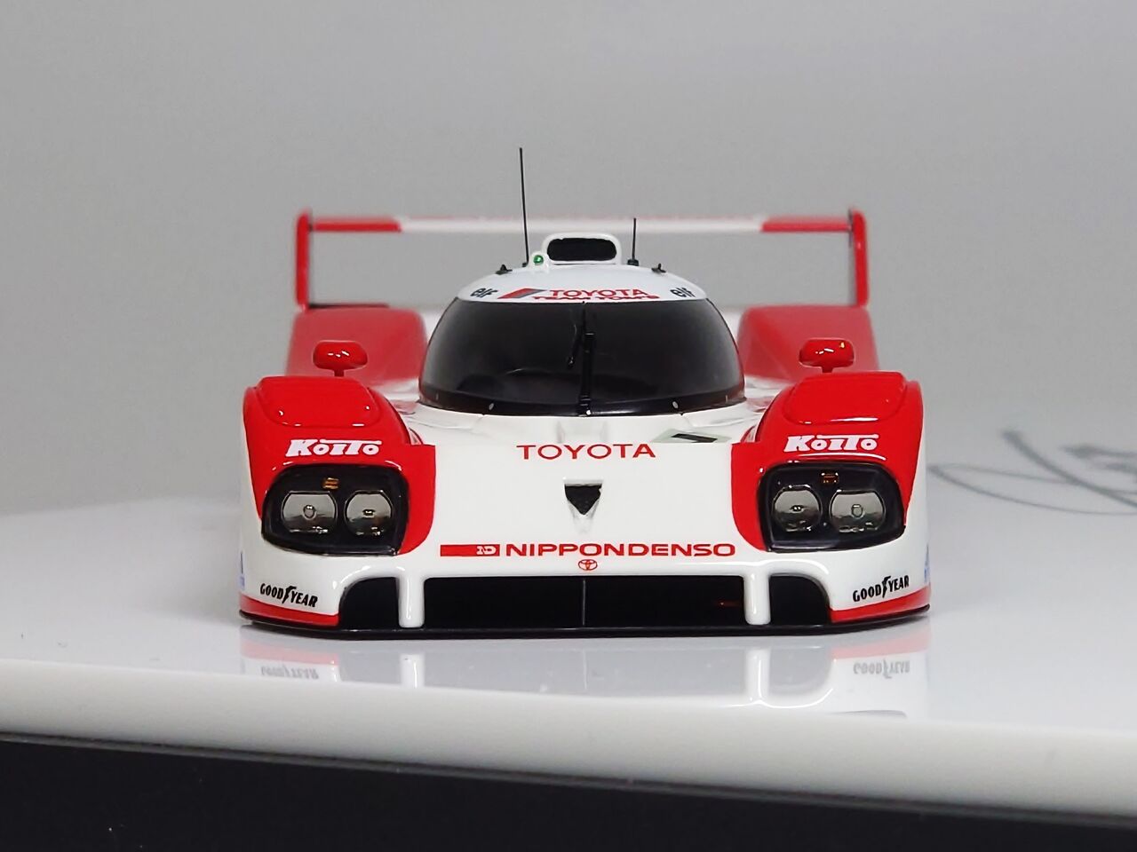 ミニカー/完成品 VISION 1/43 トヨタ TS010 トムス 日本デンソー 1992 ルマン24H #7 G.リース/D.ブラバム/片山右京 トヨタ TS010 `トヨタ・チームトムス - ZENT` ルマン24時間 1992 No.8
