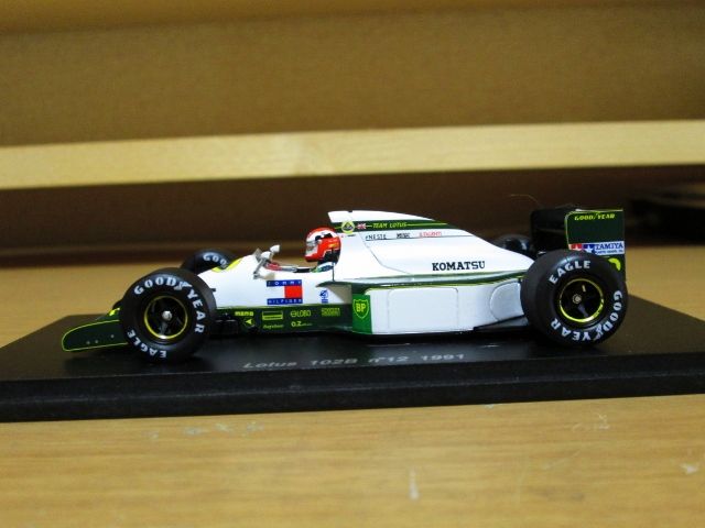 スパーク1/43ロータス102B : ミニカー道中記 スパーク1/43ロータス102B : ミニカー道中記