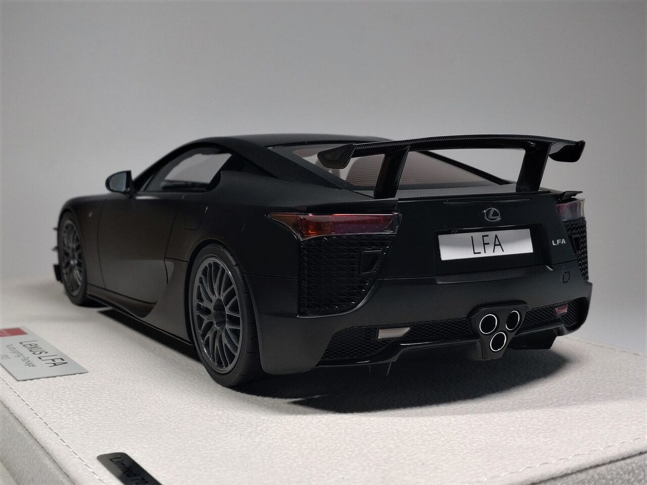 EIDOLON 1/18 Lexus LFA Nurburgring Packge 2012 Matte Black