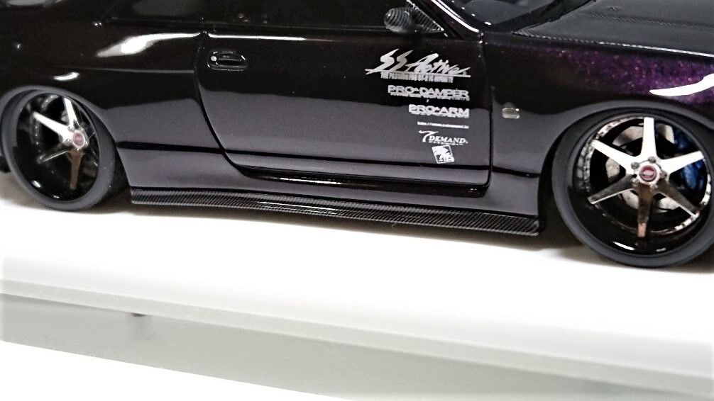 悩んだ末に..EIDOLON 1/43 Garage Active ACTIVE R33 GT-R