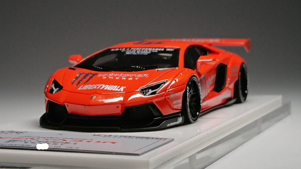 若者に人気のブランド 待望の納車..Fuelme 1/43 LB☆PERFORMANCE AVENTADOR BBR